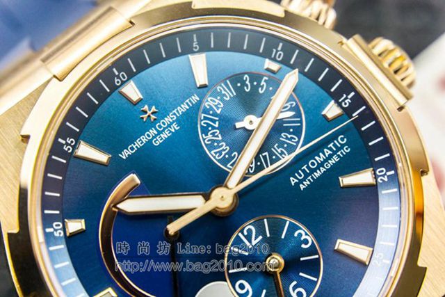 vacheron Constantin手錶 江詩丹頓縱橫四海多功能腕表 江詩丹頓高端機械男表  hds1123